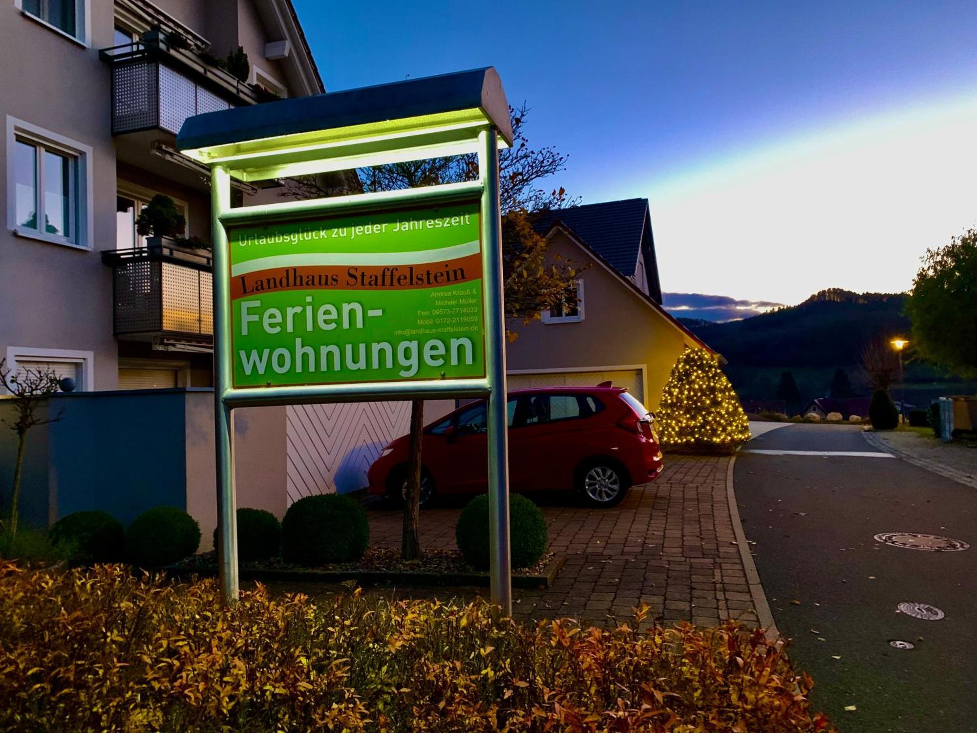 Landhaus Staffelstein 巴特司塔福斯坦 外观 照片